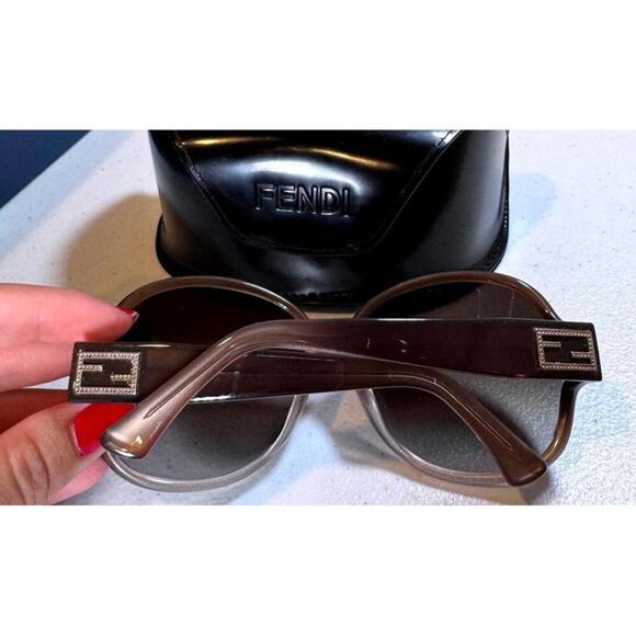 Fendi Oversized Sunglasses with Case